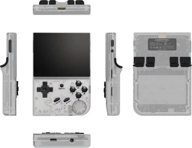 Anbernic RG35XX Retro Handheld Konsole mit 64GB Speicher in Weiß - Bild 1