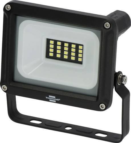 Brennenstuhl JARO 1060 LED-Außenstrahler 10W Schwarz IP65 Fluter aus Aluminium mit 1150lm und kühlem Weißlicht - Bild 1