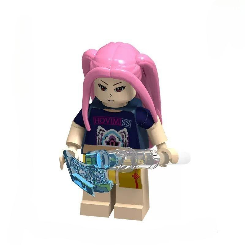 Yiran toy 1 Mini-Bausteine Rumi Mira Zoey Actionfigur Zeichentrickfigur ab 3-6 Jahren - Bild 2