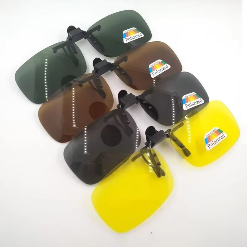 Rexxar Sonnenbrillen-Clips, polarisiert, 4er-Set, rectangular - Bild 2