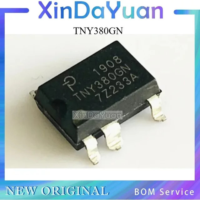 5 Stück TNY380GN Power-Management-Chip von Chiptowin in Schwarz (SOP-7) - Bild 1