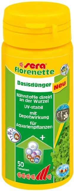 Sera Basisdünger Florenette 50 Tabs 50 ml Gelb - Bild 1
