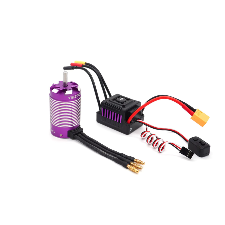 YSIDO Bürsenloser Motor 60 A ESC Combo, 3,175/5,0 mm Welle - Bild 2