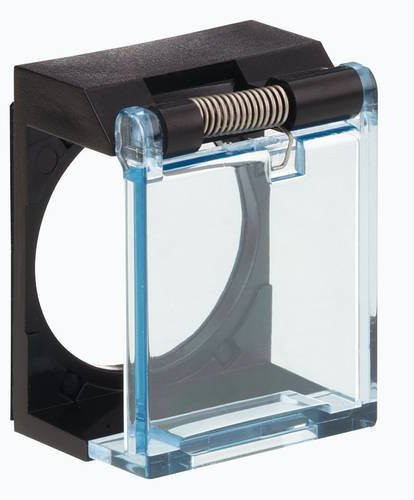 Schneider Electric ZB6YA001 Schutzkappe aus Kunststoff in Transparent - Bild 1