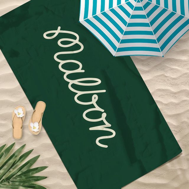 M-Mal-bons-s Schnelltrocknendes Handtuch für Strand, Pool und Sport - Bild 1
