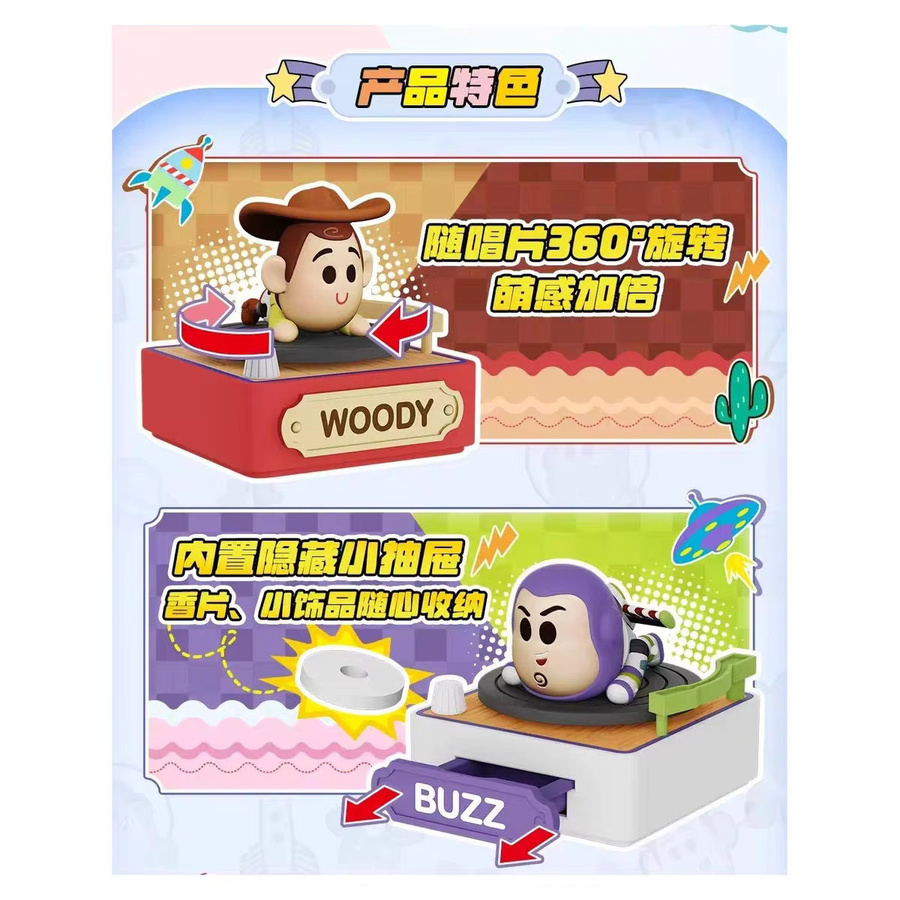 MORSTORM Toy Story 5 Buzz Lightyear Actionfigur, Blind Box, Disney - Bild 3