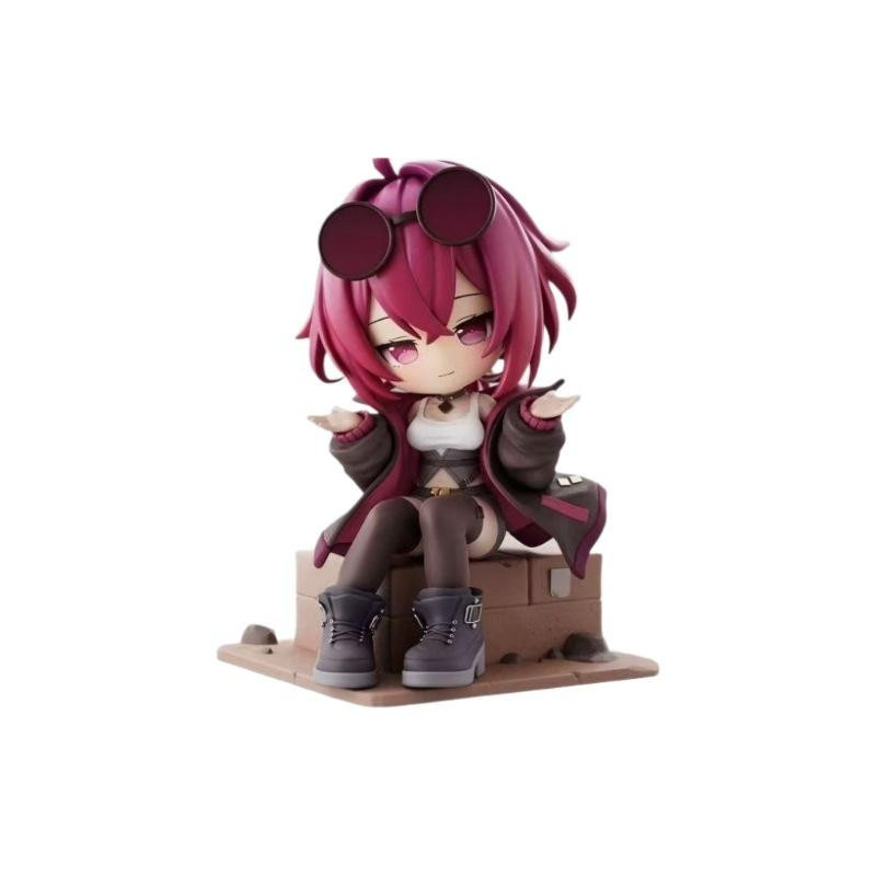 Yiran toy 1 Honkai Star Rail Kafka Chibi Sitzende Figur PVC Statue 13,5cm - Bild 3