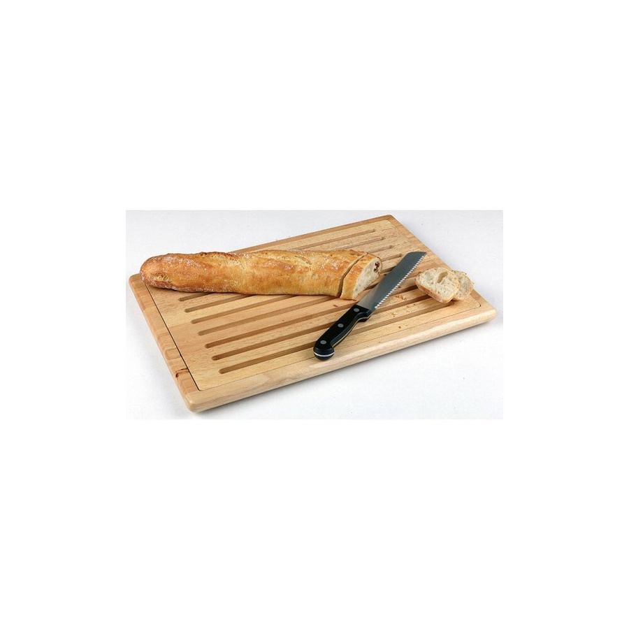 APS Brotschneidebrett aus Holz in Braun, B/T/H: 48 x 32 x 2,5 cm - Bild 1
