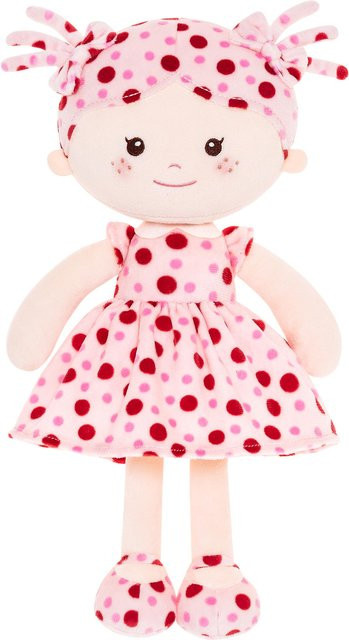 Kidsly Milly Serie Plüschpuppe, Rosa Rot Gepunktet, ab 0 Jahre - Bild 1