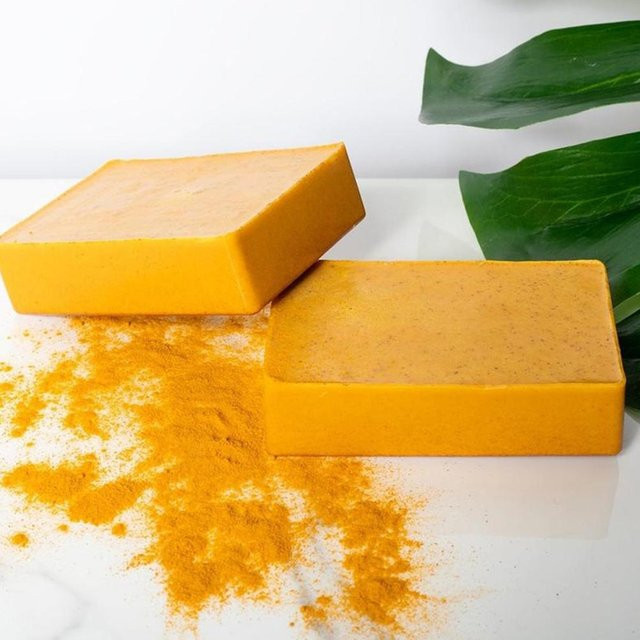 eelhoe Kurkuma-Kojisäure-Glühseife, 100 g, Unreine Haut / Akne - Bild 1