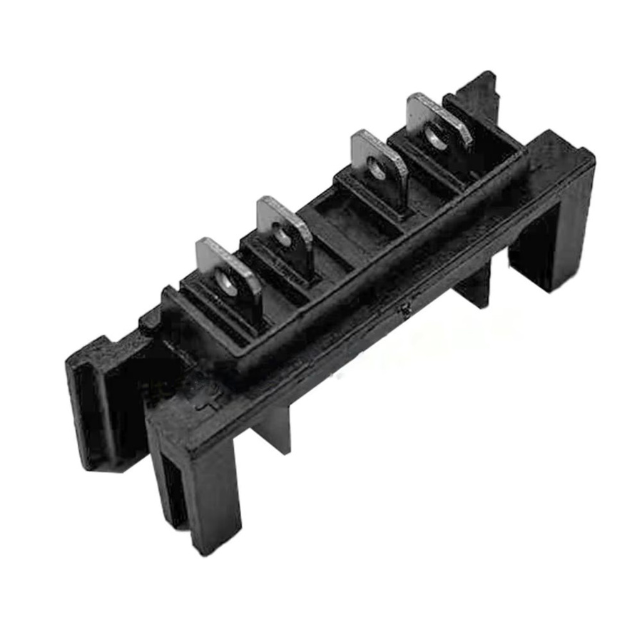 5er Set Batterie Anschluss Terminal Block Adapter für DeWalt DCB200 Lithium-Akku Werkzeugzubehör in Schwarz - Bild 4