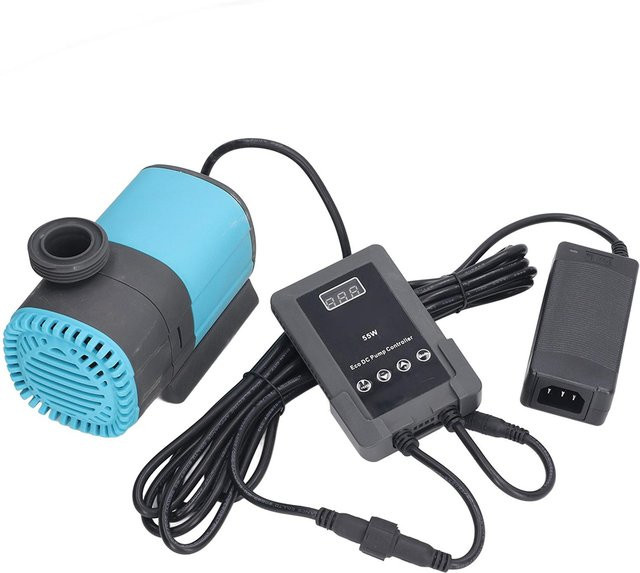 aimo 24VDC Wasserpumpe mit Sinuswellen-Frequenzumwandlung und DC24V Transformator in Blau - Bild 1