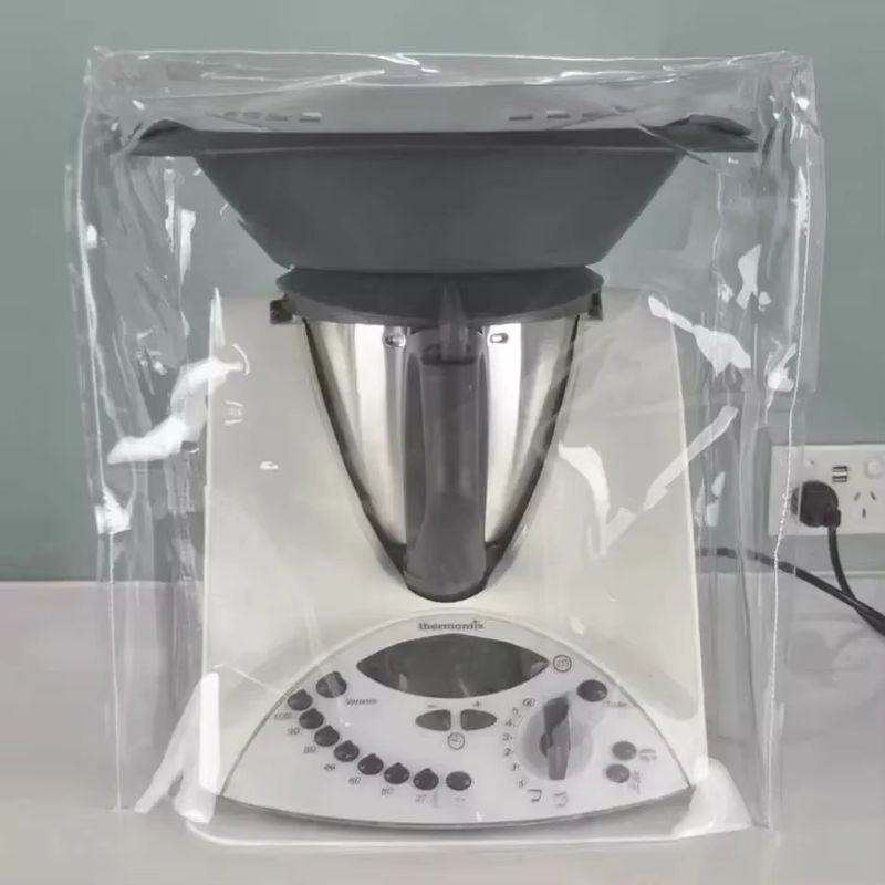 Transparente Staubschutzhülle für Vorwerk Thermomix TM5 und TM6 als 3D-Schutzhülle gegen ölige Rauchentwicklung - Bild 5