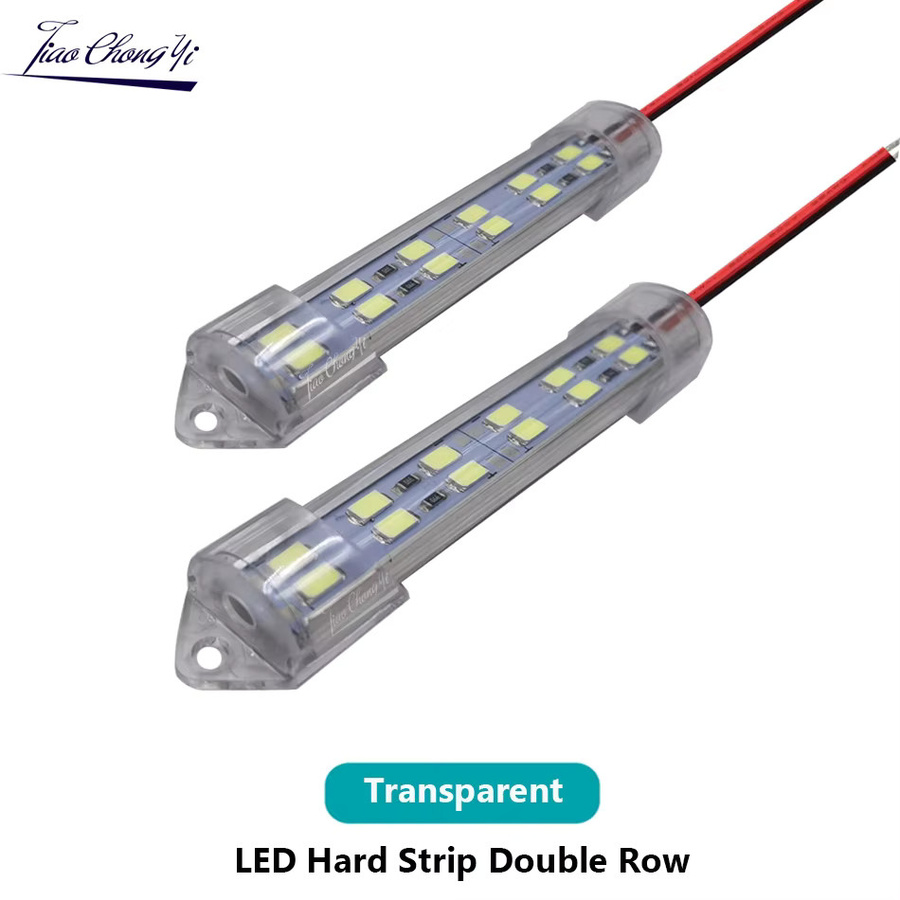TiaoChongYi LED-Lichtleiste in Weiß, starre Röhrenleuchte mit 5730 SMD LEDs, IP30 Schutzklasse, Länge: 10 cm - Bild 2