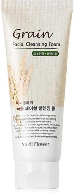 MEDI FLOWER Getreide Gesichtsreinigungsschaum, 150 ml, Trockene Haut - Bild 1