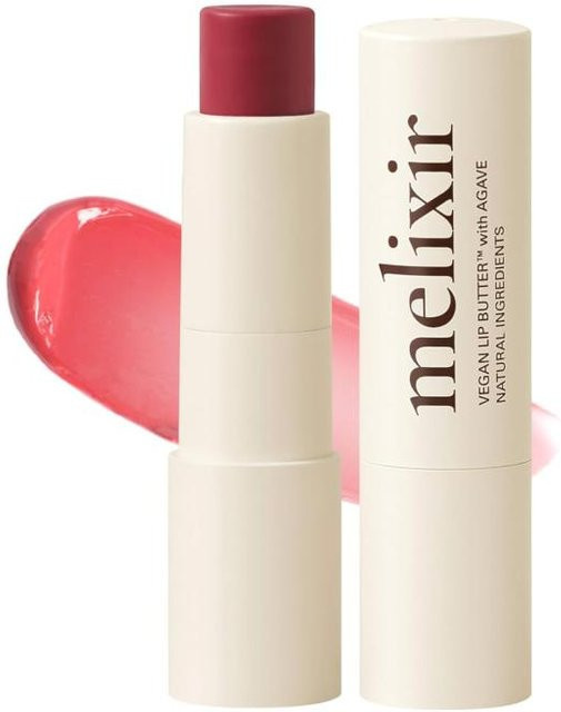 melixir Lippenbutter Dewy Rose, Glänzend, mit Agave und Sheabutter - Bild 1