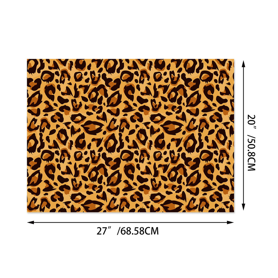 12 Stück Dschungeltiere Party Geschenkboxen aus Papier mit Leopard und Zebra Streifen in Multicolour zum Basteln und Dekorieren - Bild 6