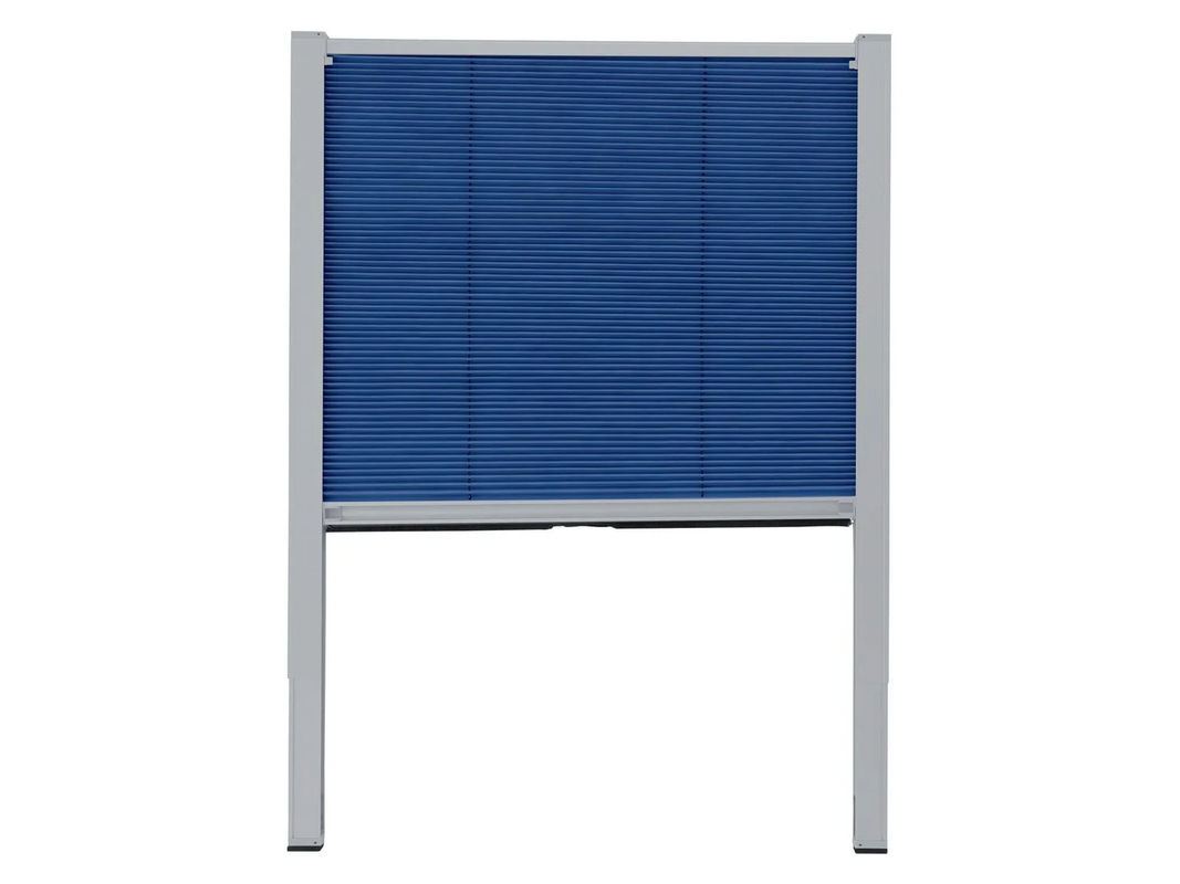 LIVARNO HOME Thermo Plissee Teleskop für Velux-Dachfenster, Blau, B: 49,3 cm, Höhe: 94-116 cm - Bild 3