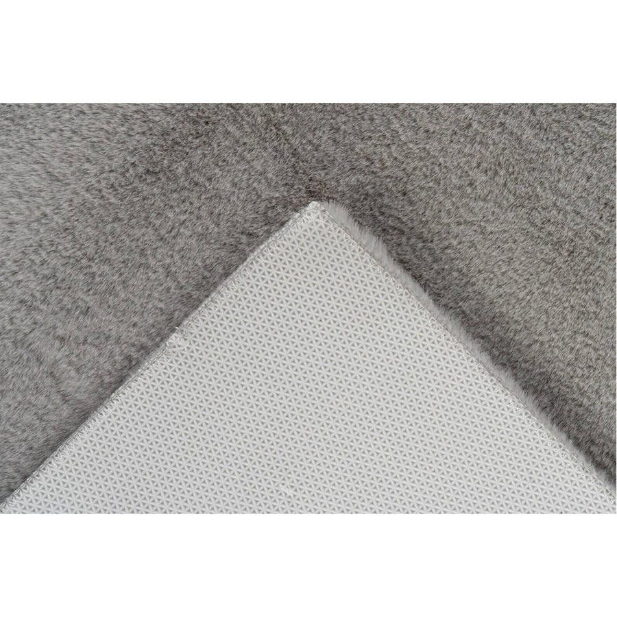Kayoom Kurzflorteppich Badematte Rabbit Light hellgrau B/H/L: 50 x 2,4 x 90 cm - Bild 2