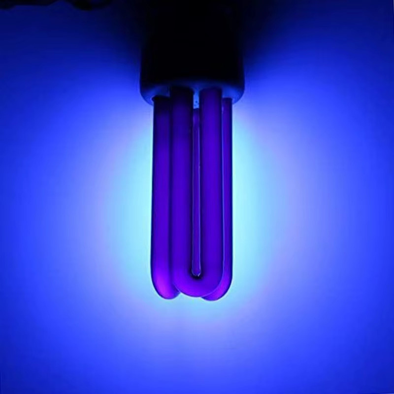 Mixxar UV Glühbirne E27 40W Ultraviolett Fluoreszierende CFL Lampe in Schwarz - Bild 2
