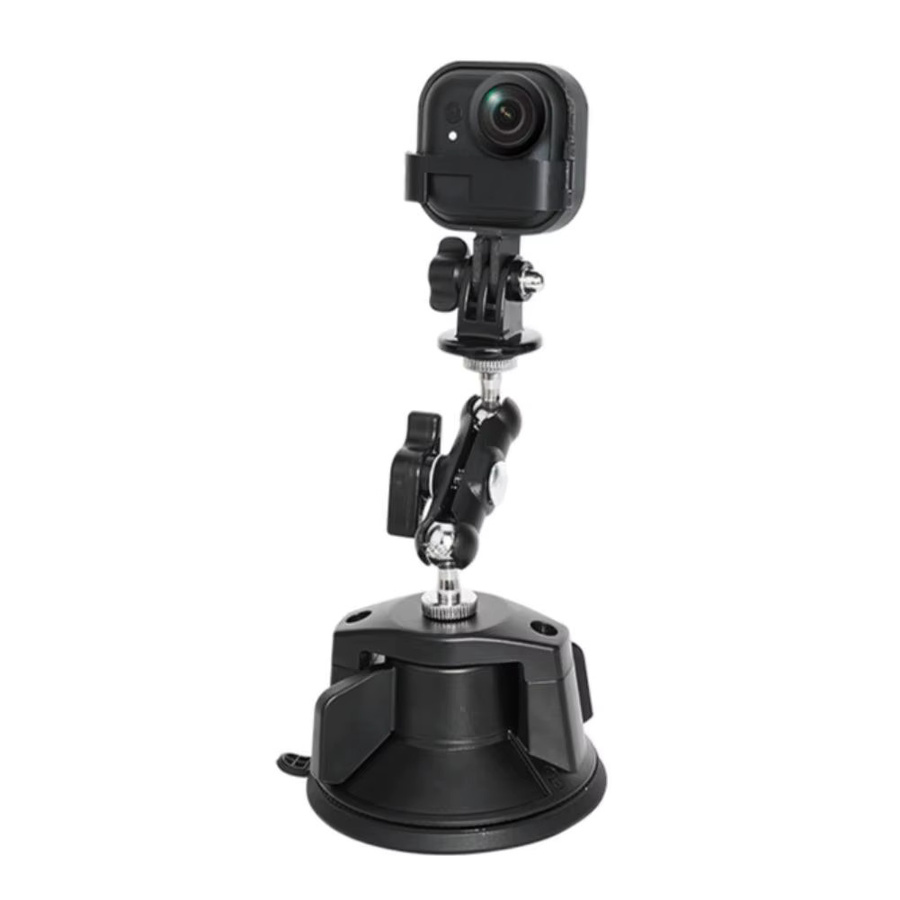 Shadow Stone Kamera-Befestigungshalterung für Insta360 Go mit Auto-Saugnapf in Schwarz - Bild 6