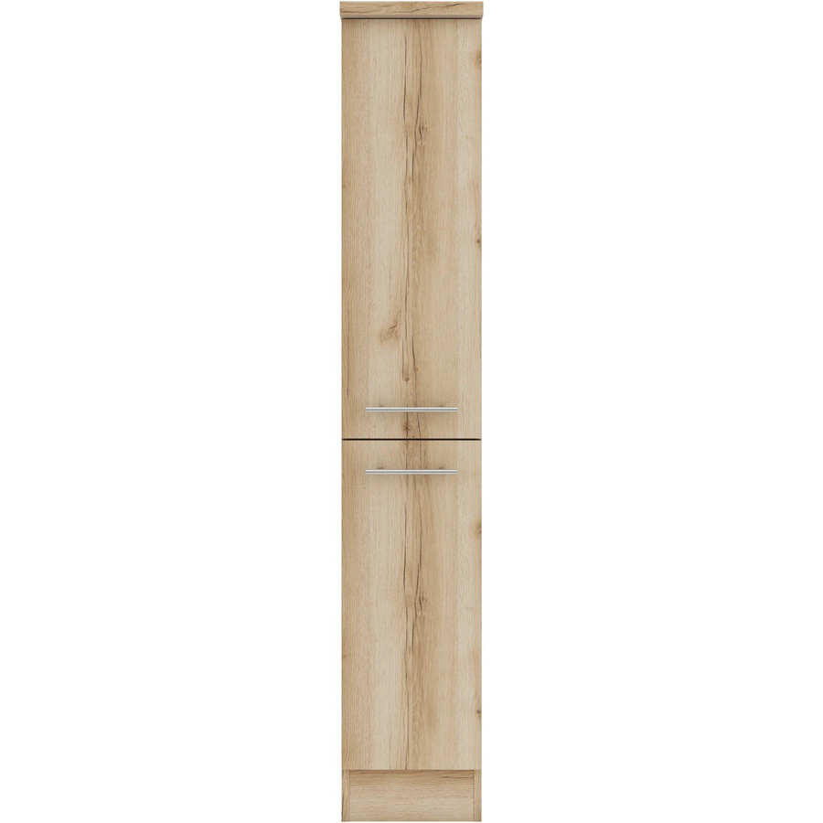 OPTIFIT Livorno290 Küchen-Apothekerschrank in Wildeiche Nachbildung, Farbe: Anthrazit/Braun, Breite: 30 cm - Bild 2