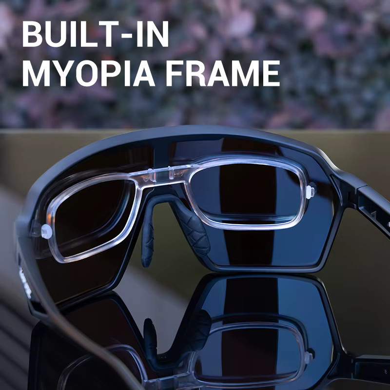 Kapvoe Sportsonnenbrille, Photochrome, Unisex, Vollrand - Bild 3