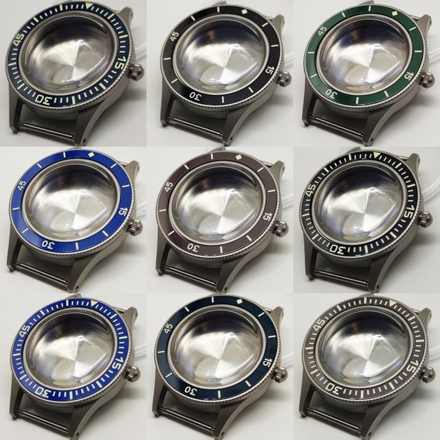 RICHUS Uhrengehäuse Edelstahl, Silber, 40 mm, Unisex - Bild 1