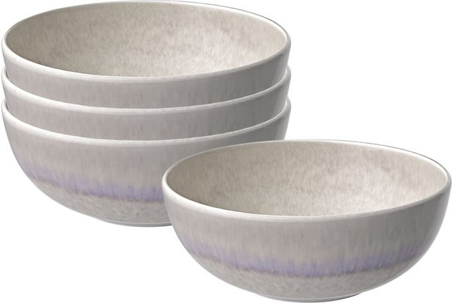 Villeroy & Boch like. Müslischalen Perlemor Sand, 4er Set, Durchmesser: 16,9 cm - Bild 1
