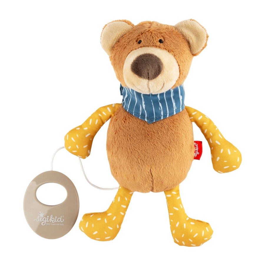 Sigikid Spieluhr Bär, Plüsch / Textil, ocker, ab 0 Jahre - Bild 1