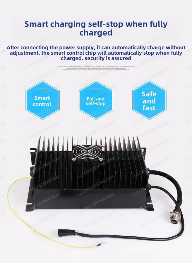 Zhidou IP67 Wasserdichtes Smart-Ladegerät für Elektrofahrzeuge ZD301 ZD2015D1 ZD2015 D2 D2S Dual 100 Dual 80 in Schwarz - Bild 3