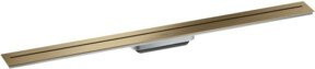 Hansgrohe Duschrinne Drain Wandmontage aus Edelstahl in Bronze - Bild 1