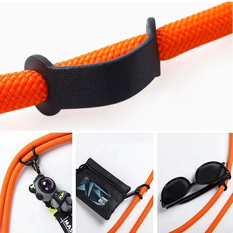 Xyun Universal Handy Lanyard in Grün mit verstellbarem Crossbody Strap und Kartenclip für Outdoor-Einsätze - Bild 2