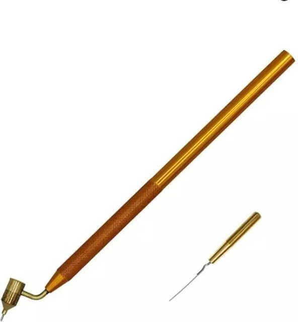 Detail Fine Line Fluid Writer Farbwischstift zur Autokratzerreparatur und Ausbesserung von Steinschlägen in Braun mit 0,7 mm Spitze - Bild 1