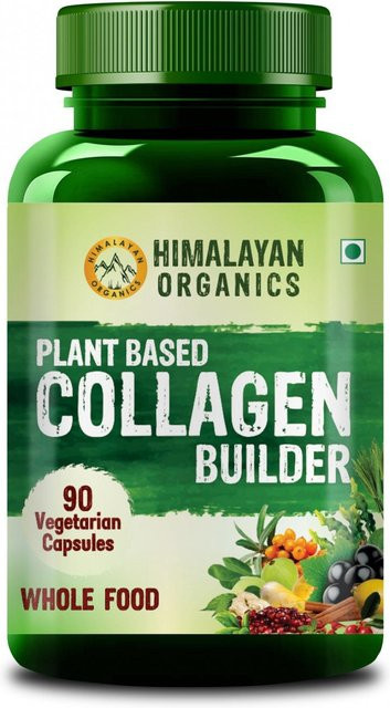 Himalayan Organics Kollagen-Booster, 90 Kapseln, pflanzlich, Unisex - Bild 1