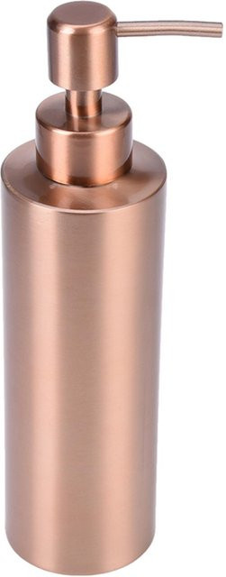 Flüssigseifenspender mfySpace aus Edelstahl mit Handpumpe, beige, 350 ml - Bild 1