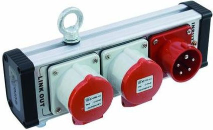 Eurolite SAB-322 Stromverteiler 2fach multicolour - Bild 1