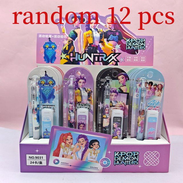 Yiran toy 1 Mechanisches Bleistift Set mit Cartoon K-Pop Dämonenjäger Motiv in Multicolour - Bild 1