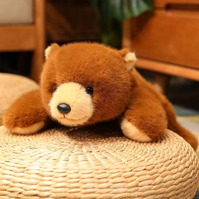 Yiran Health & Beauty Tierplüsch-Wurfkissen, Eisbär, Braunbär, Panda, 30cm - Bild 1