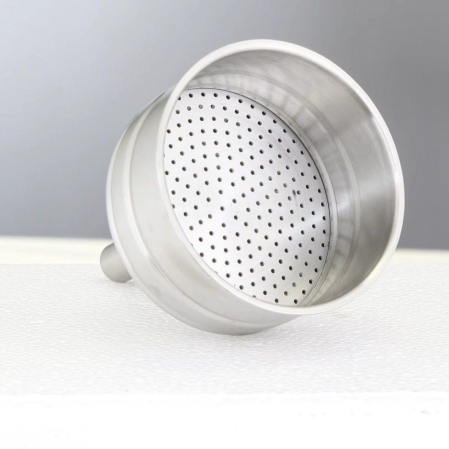 Easyworkz Kaffeetrichterfilter aus Edelstahl in Silber als Ersatz für Espressomaschinen - Bild 1
