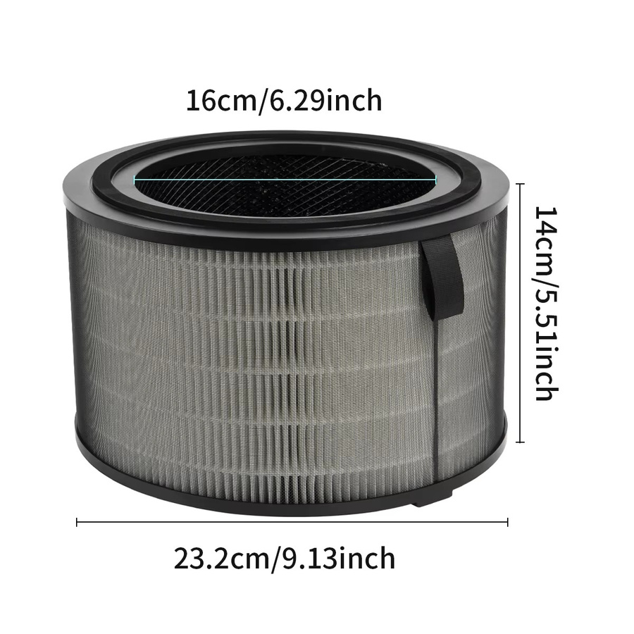 fowoy Aktivkohlefilter kompatibel mit Philips FY3210/AC32105 Luftreiniger-Filterkartusche - Bild 2