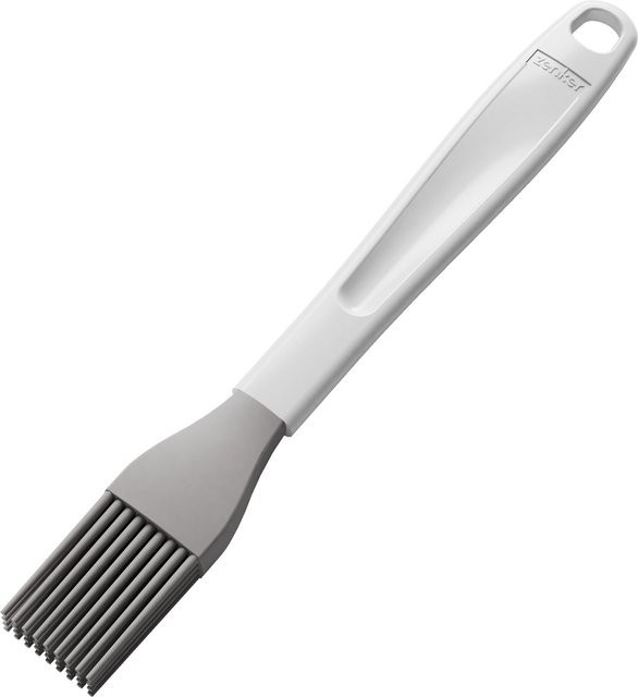 Zenker Backpinsel Pure Elegance aus Silikon und Kunststoff, grau-weiß - Bild 1