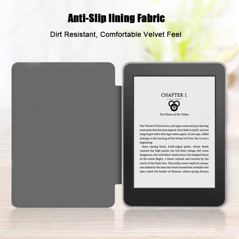 Greliana Magnetische abnehmbare Hülle für Kindle Paperwhite und Kindle Colorsoft in Black und Multicolour - Bild 4