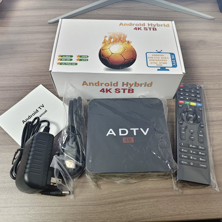 SATLINK Hybrid Digital-TV-Set-Top-Box OTT und DVB-T2/T/C/ISDB/ATSC Dual-Mode in Schwarz - Bild 4