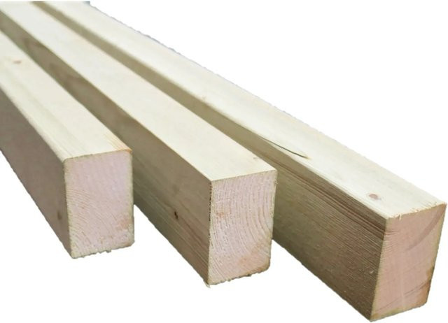 Naturbelassener Holzfußboden aus Alpholz für dein Gartenhaus mit 21 m² Fläche und 18 mm Sockelleisten in Beige und Rustic Design - Bild 1