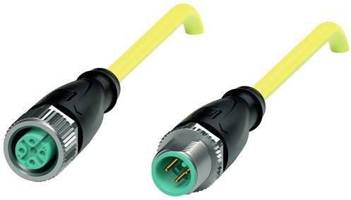 Pepperl+Fuchs 240401 Sensor-Aktor-Steckverbinder konfektioniert gelb Länge: 2 m Polzahl: 3 - Bild 1