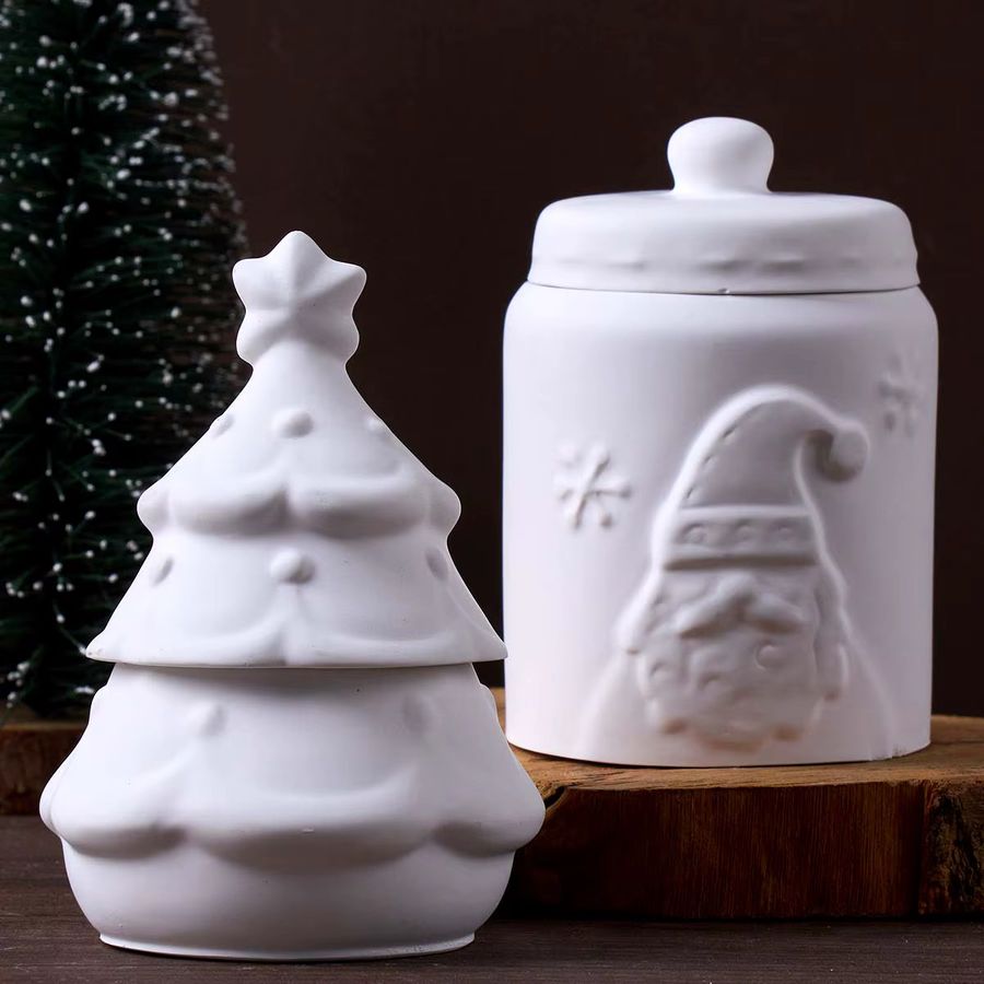 UDOCOOL DIY Glasform für Weihnachtsmann und Weihnachtsbaum aus Gips oder Harz zur Herstellung von handgemachtem Weihnachtsschmuck - Bild 6