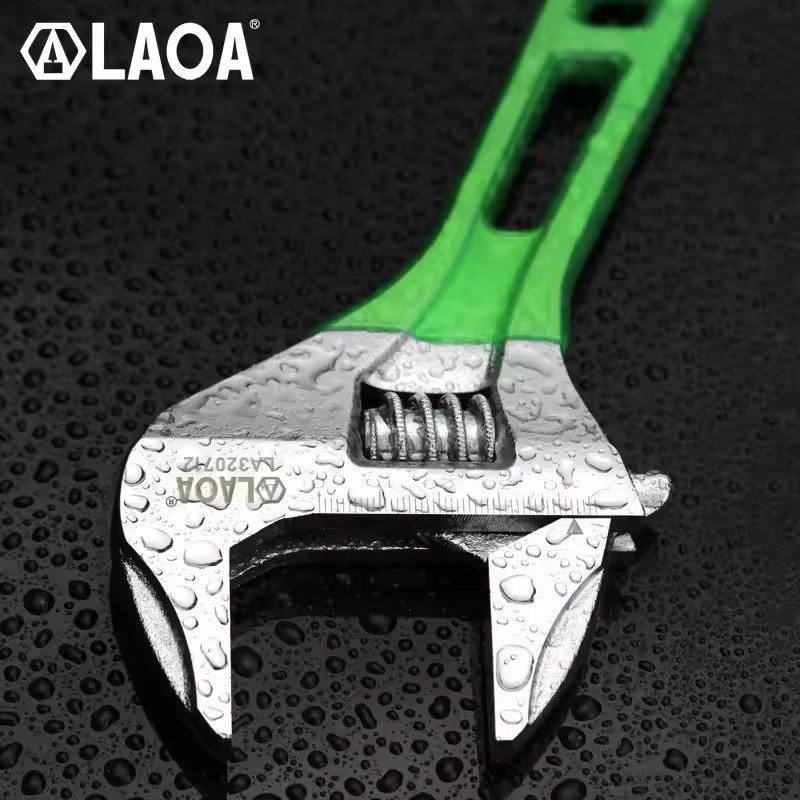 LAOA Multifunktionaler verstellbarer Rohrschlüssel für Sanitär-Reparaturen mit 6-12 Zoll Öffnung - Bild 3
