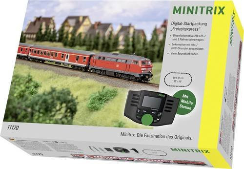 MiniTrix Freizeitexpress Startpackung Metalldruckguss H0 - Bild 1
