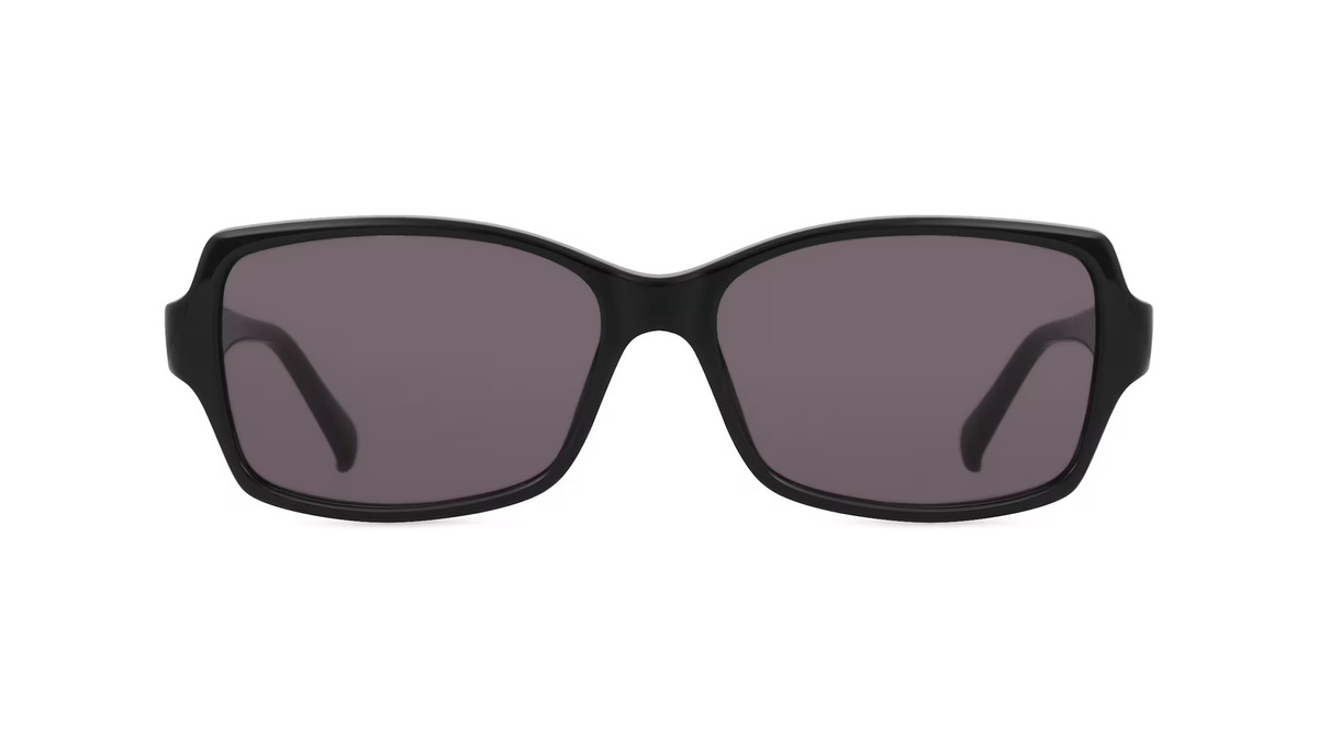 Fielmann BD 543 SUN CL RITA Sonnenbrille, Vollrand, Quadratisch, Damen, Schwarz - Bild 1